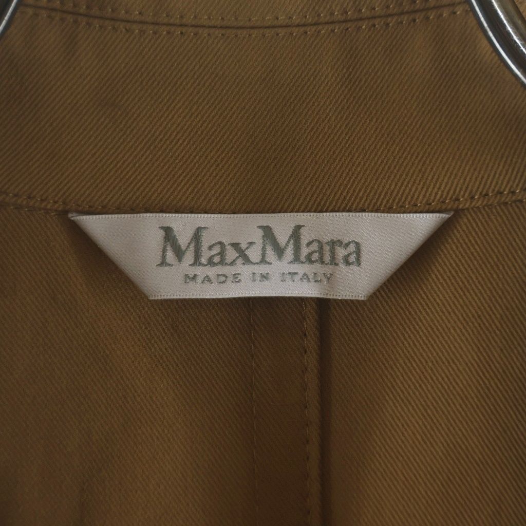 Max Mara Trench Double Breasted Cape Poncho Brown — view 6
