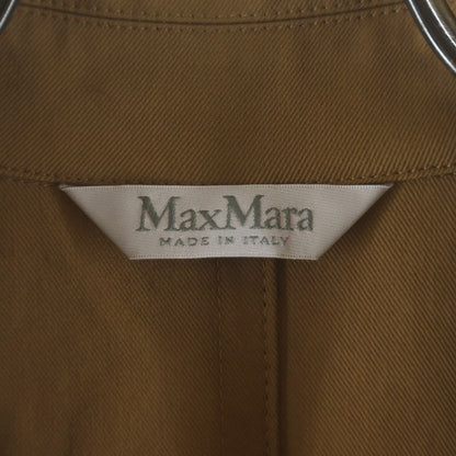 Max Mara Trench Double Breasted Cape Poncho Brown — view 6