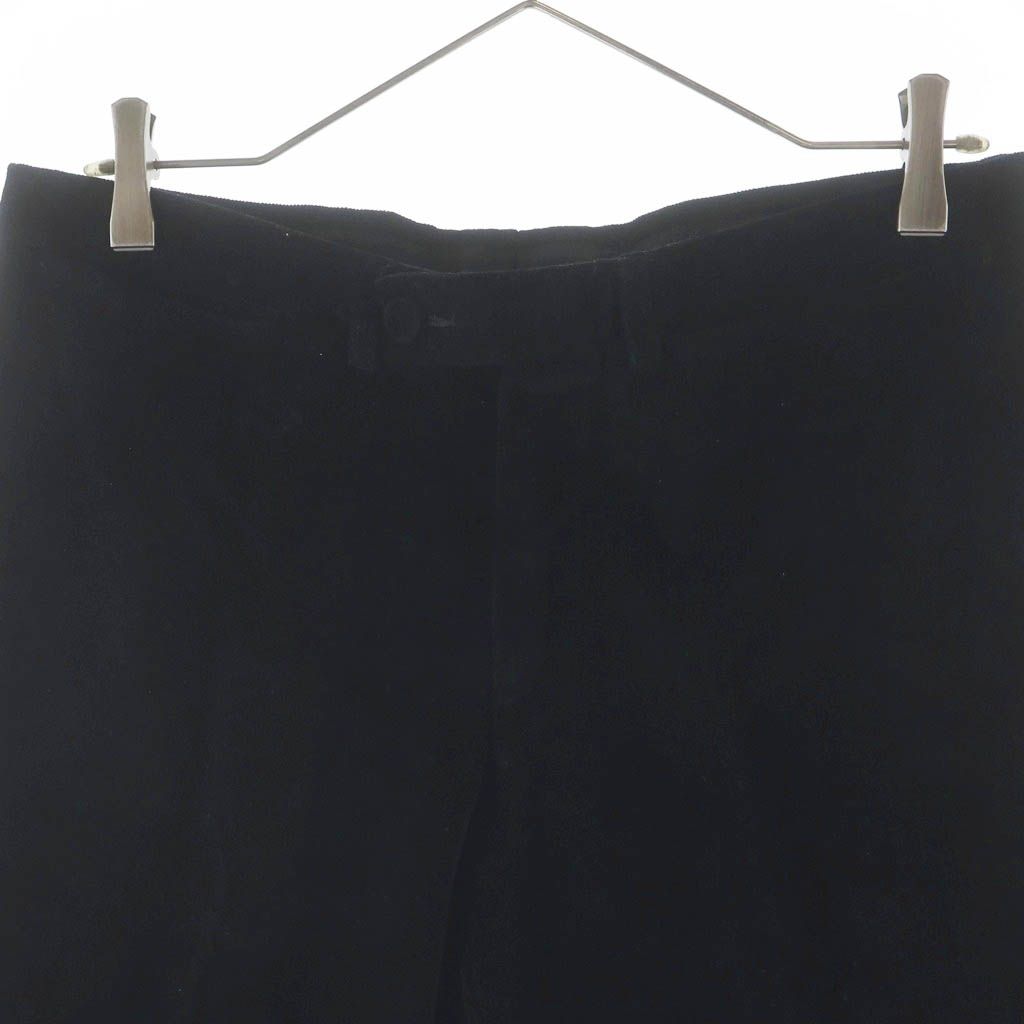 Gucci Velour Pants Black Cotton 42 — view 3