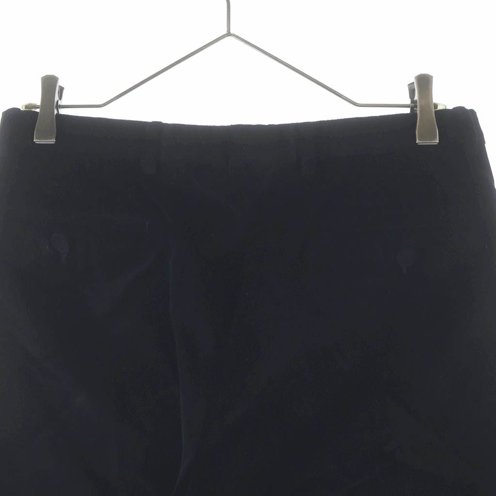 Gucci Velour Pants Black Cotton 42 — view 4