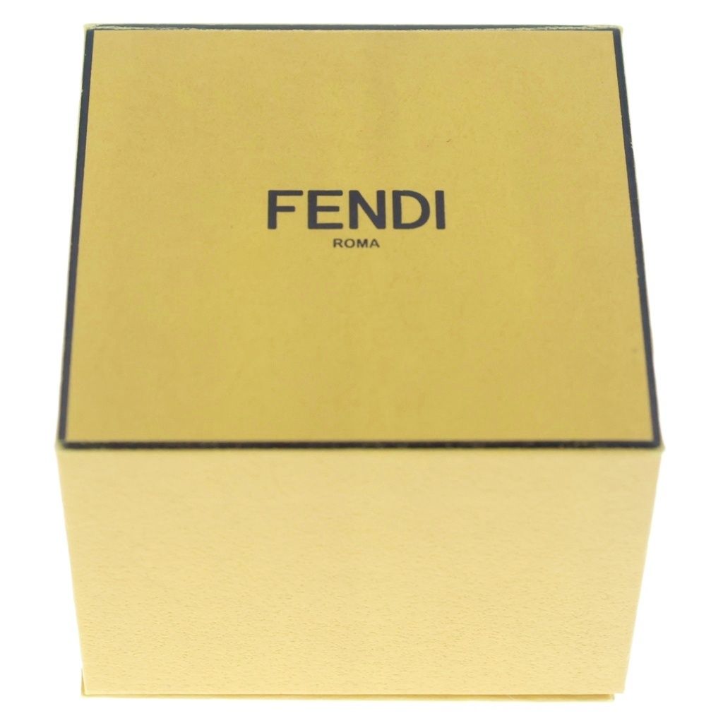 Fendi F's Line Stone Earrings Silver — view 6