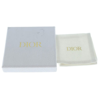 Dior Logo Line Stone Earrings Silver — view 6
