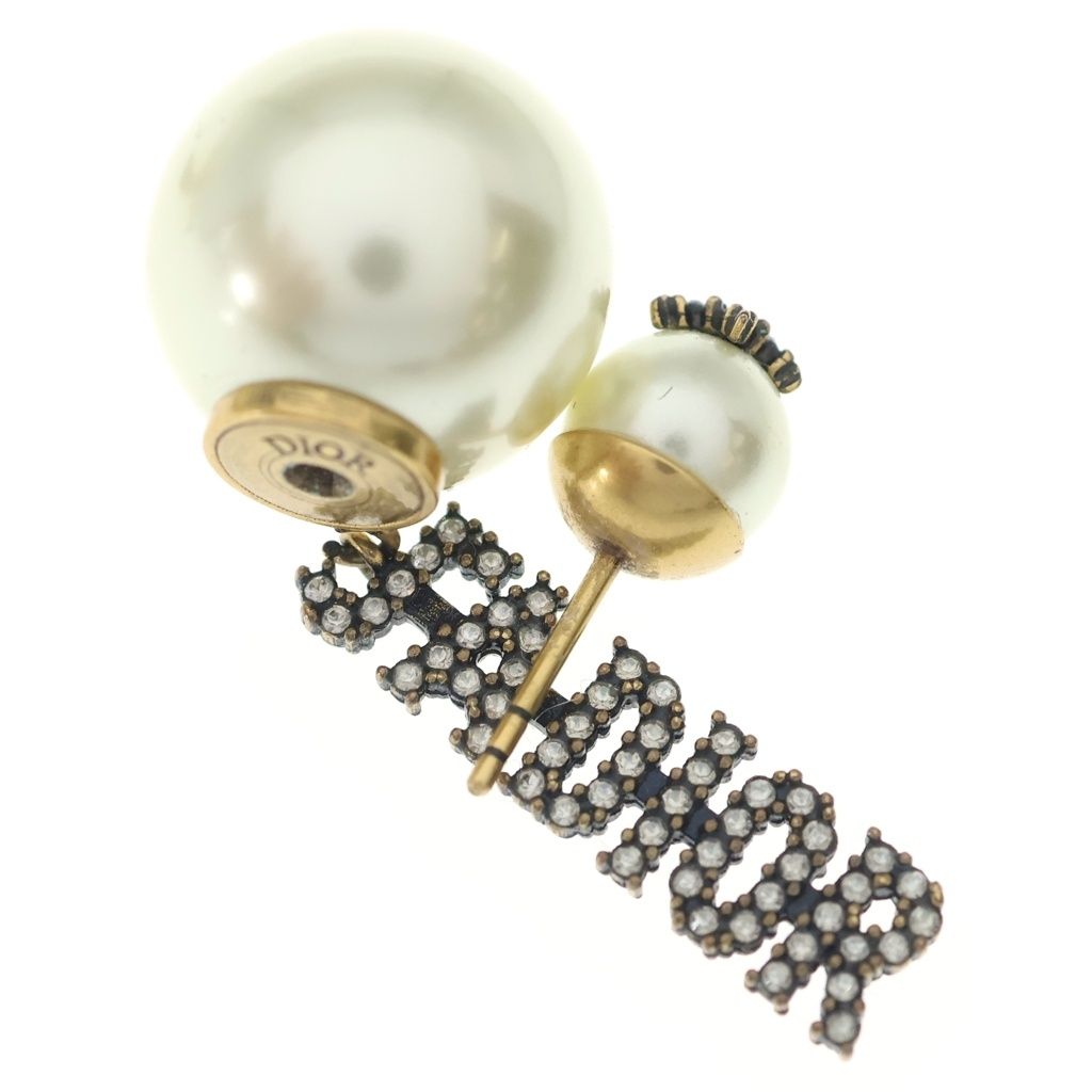 Dior Pearl Earrings White Gold — view 5