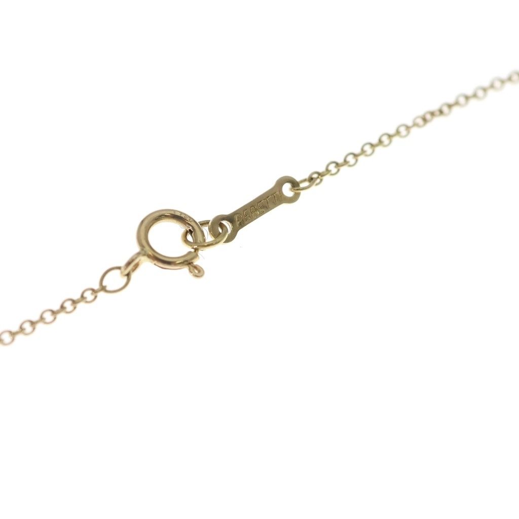 Tiffany & Co Elsa Peretti Bean Necklace Yellow Gold — view 4