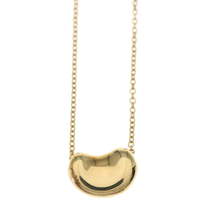Tiffany & Co Elsa Peretti Bean Necklace Yellow Gold — view 3