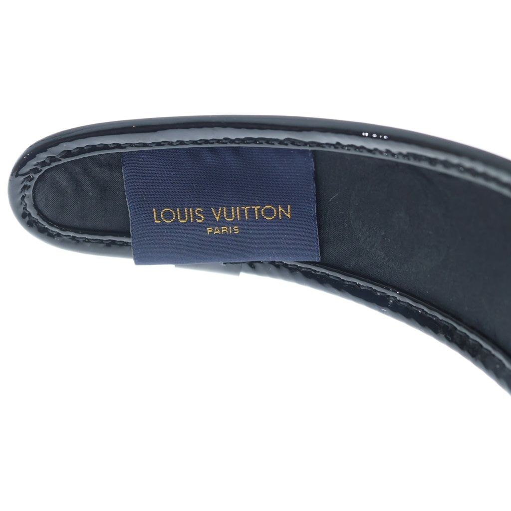 Louis Vuitton Headband Cruiser Monogram Leather Black — view 5