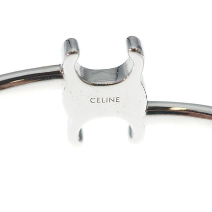 Celine Triomphe Bangle Bracelet Silver — view 5