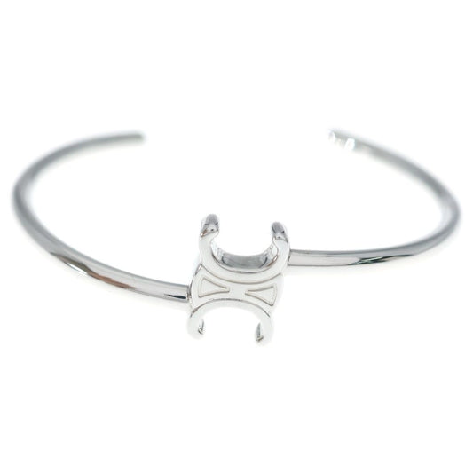 Celine Triomphe Bangle Bracelet Silver