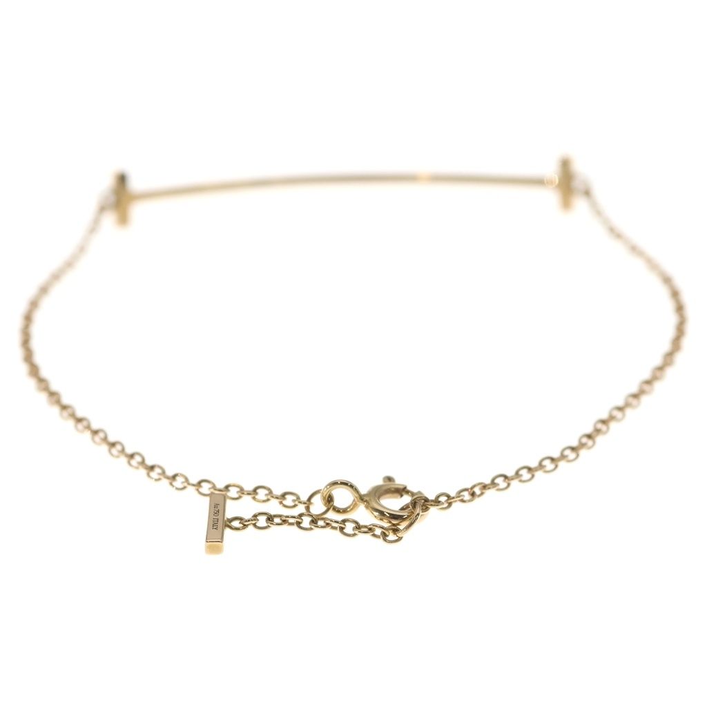 Tiffany & Co T Smile Small Bracelet Pink Gold — view 2