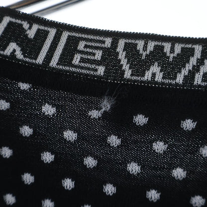 Dior Homme Newave New Wave Rib Logo Dot All Over Pattern Wool Short Sleeve Knit — view 6