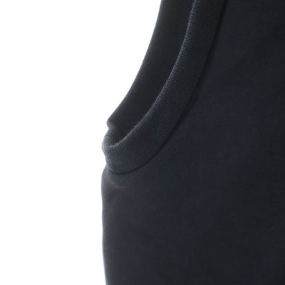 Dior Homme Half Zip Sleeveless Pullover Sweatshirt Hoodie Black — view 5