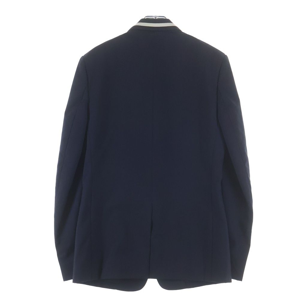 Dior Homme Wool Tailored Jacket Navy — view 2