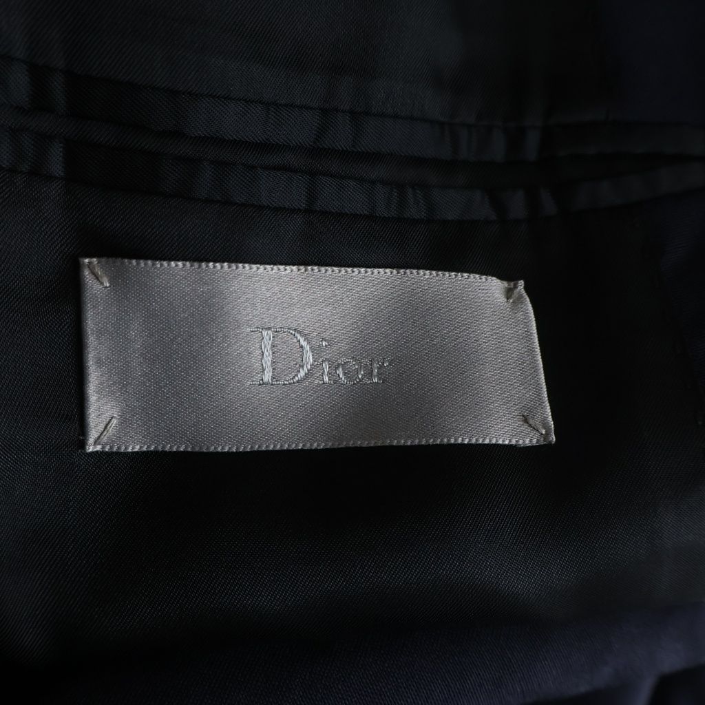 Dior Homme Wool Tailored Jacket Navy — view 7