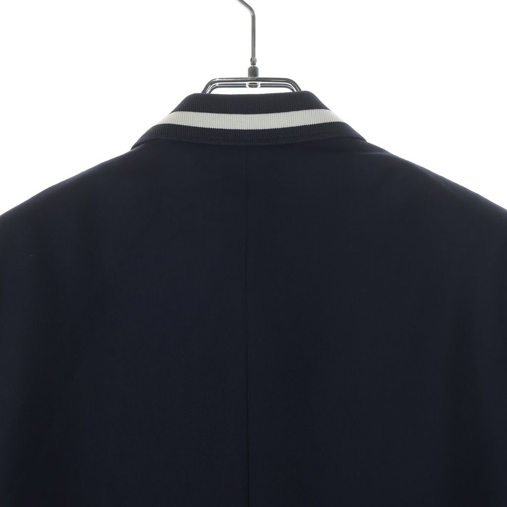 Dior Homme Wool Tailored Jacket Navy — view 4