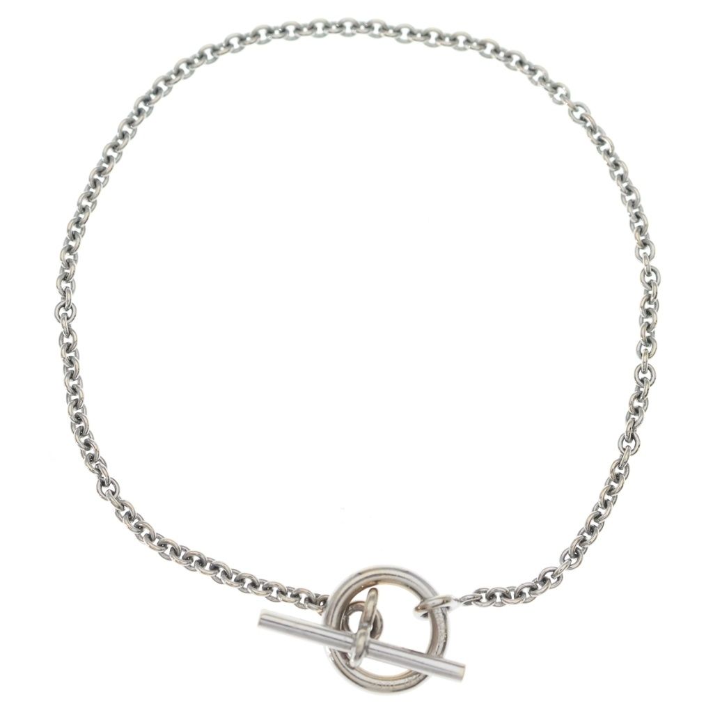 Hermes Echappee Bracelet White Gold