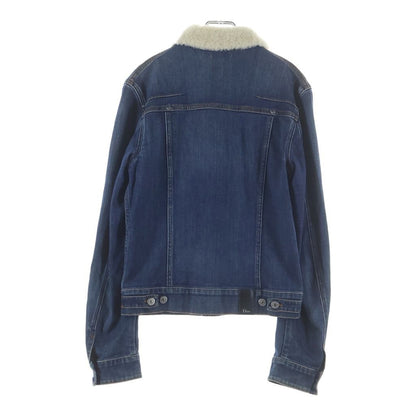 Dior Homme Boa Denim Tracker Jacket Indigo — view 2