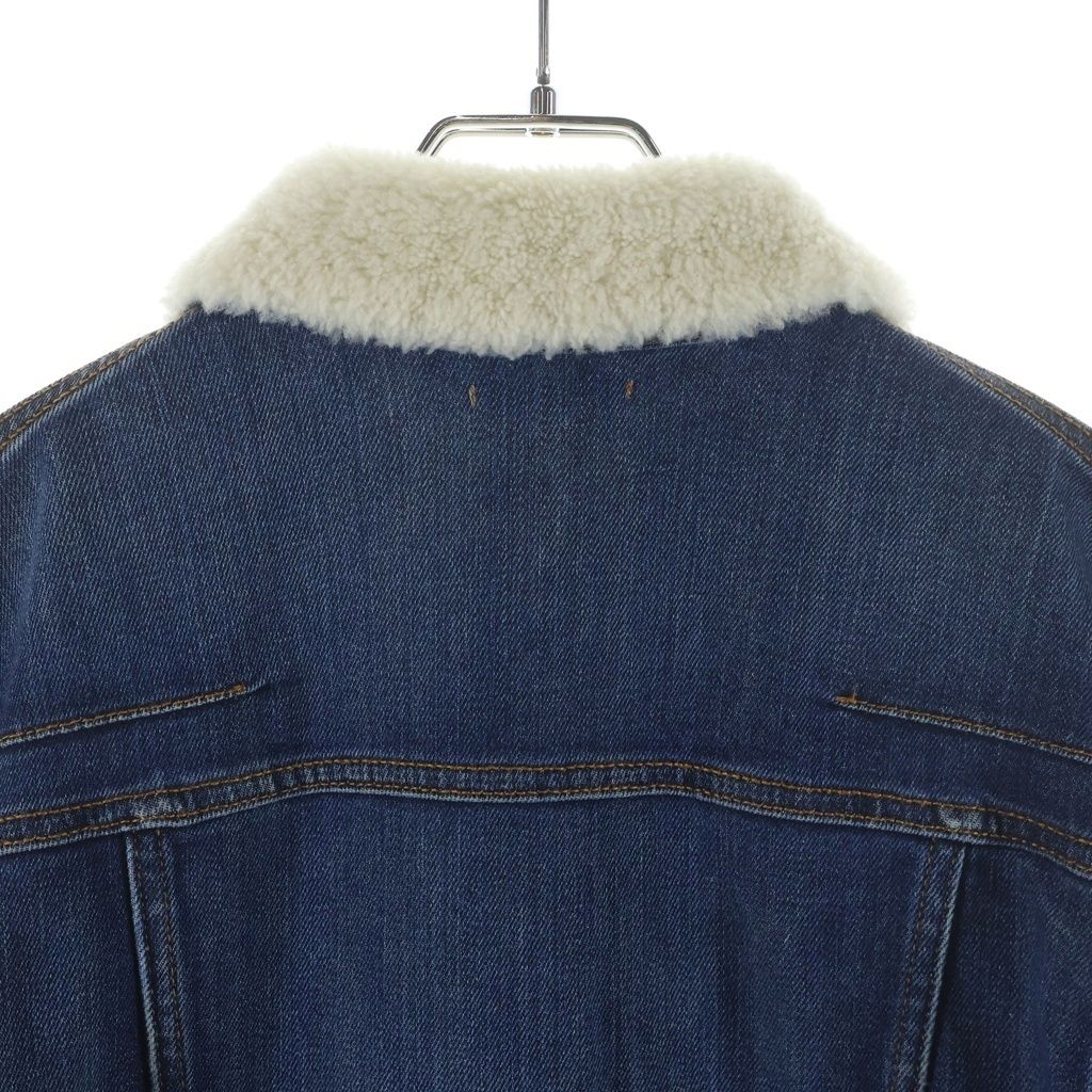 Dior Homme Boa Denim Tracker Jacket Indigo — view 4