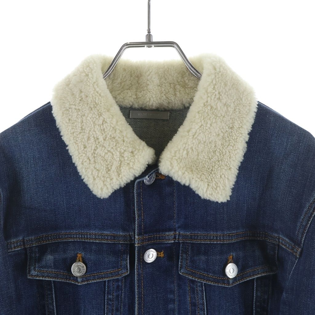 Dior Homme Boa Denim Tracker Jacket Indigo — view 3