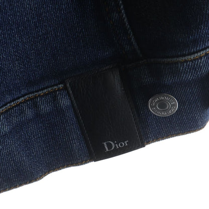 Dior Homme Boa Denim Tracker Jacket Indigo — view 7