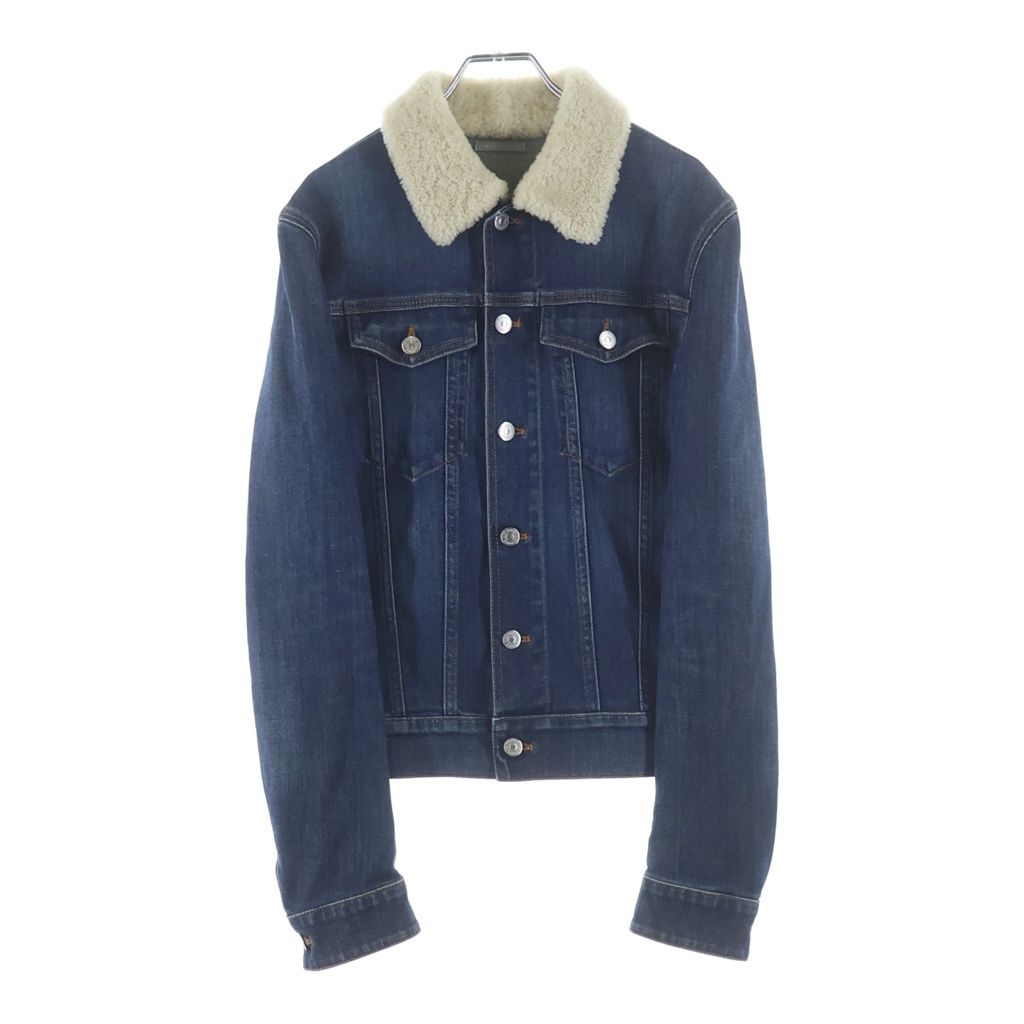 Dior Homme Boa Denim Tracker Jacket Indigo