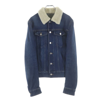 Dior Homme Boa Denim Tracker Jacket Indigo