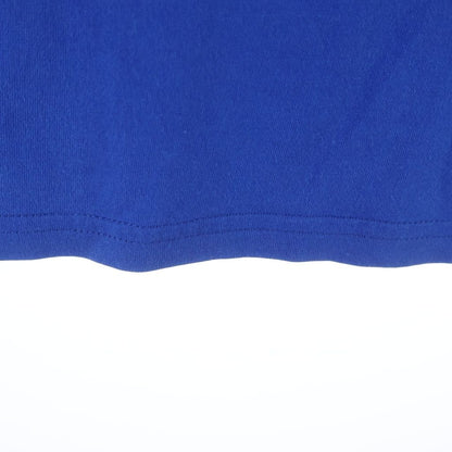 Dior Homme Newave Logo Print Crew Neck Short Sleeve T-Shirt Blue — view 6