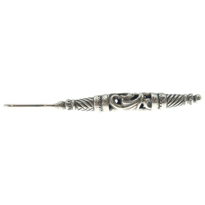 Chrome Hearts Large Roller Necklace Top Silver — view 4