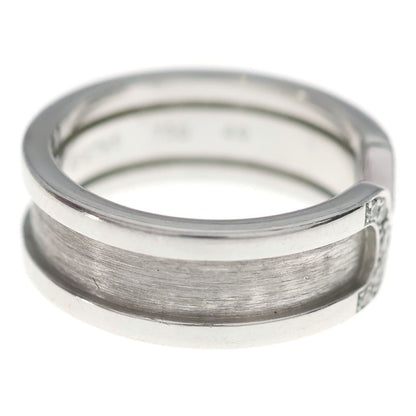 Cartier C2 Diamond Ring 18k White Gold — view 3