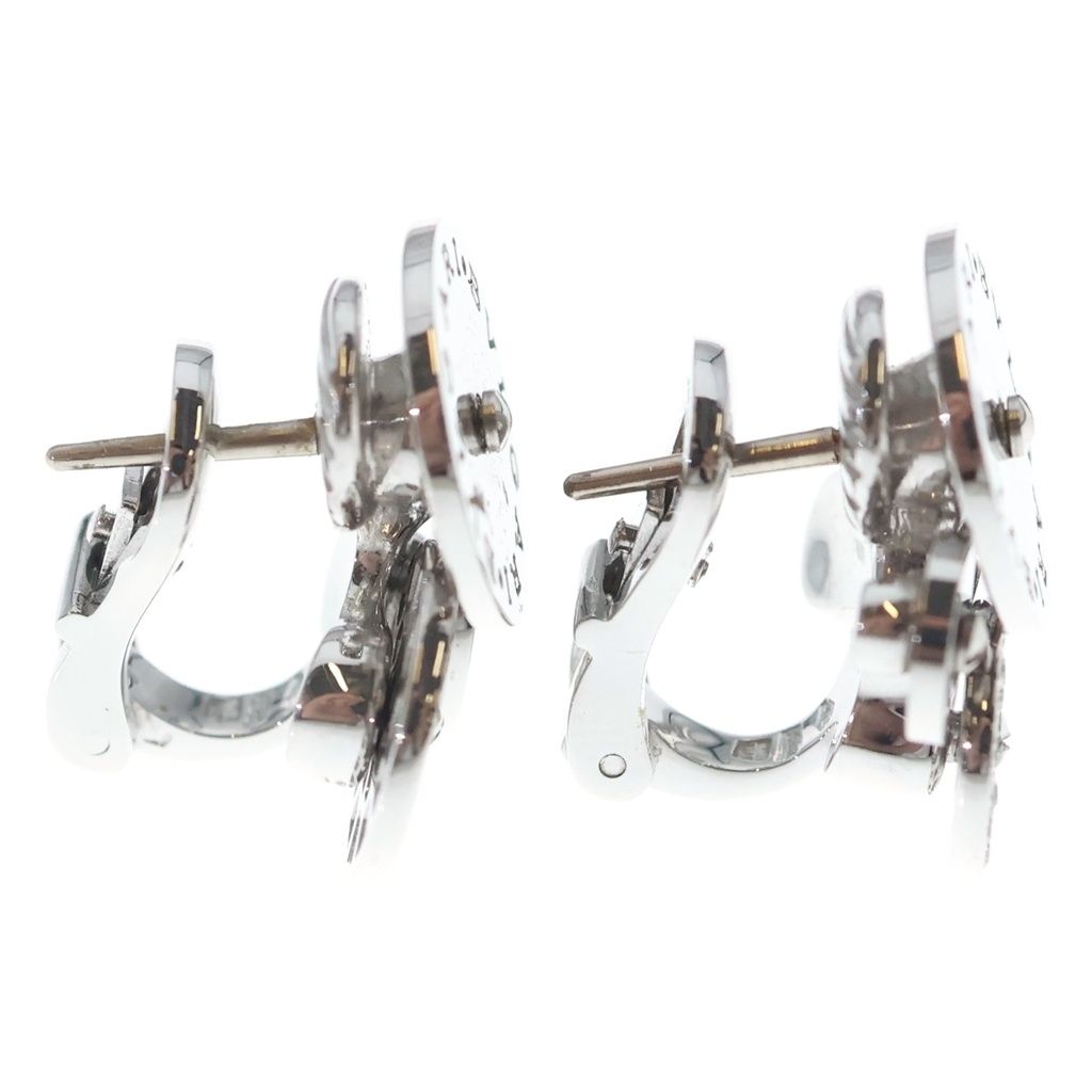Bvlgari Chikladi Diamond Earrings 18k WG White Gold — view 4