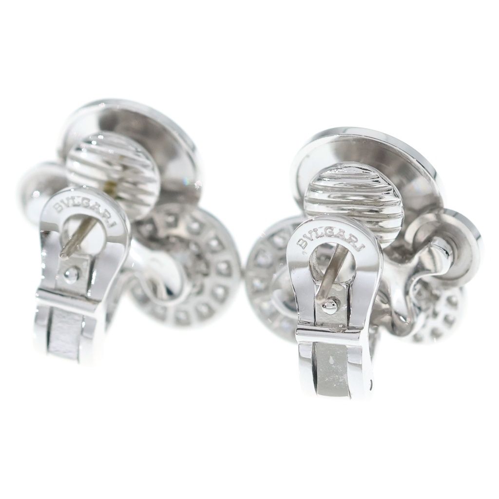 Bvlgari Chikladi Diamond Earrings 18k WG White Gold — view 2