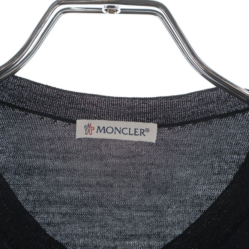 Moncler Wool Cardigan Black — view 7