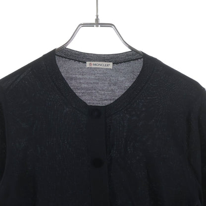 Moncler Wool Cardigan Black — view 3