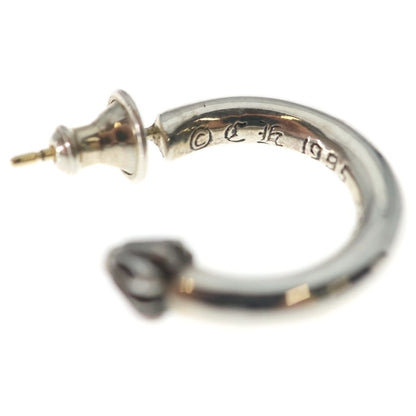Chrome Hearts Hoop Plain Earrings Silver — view 5