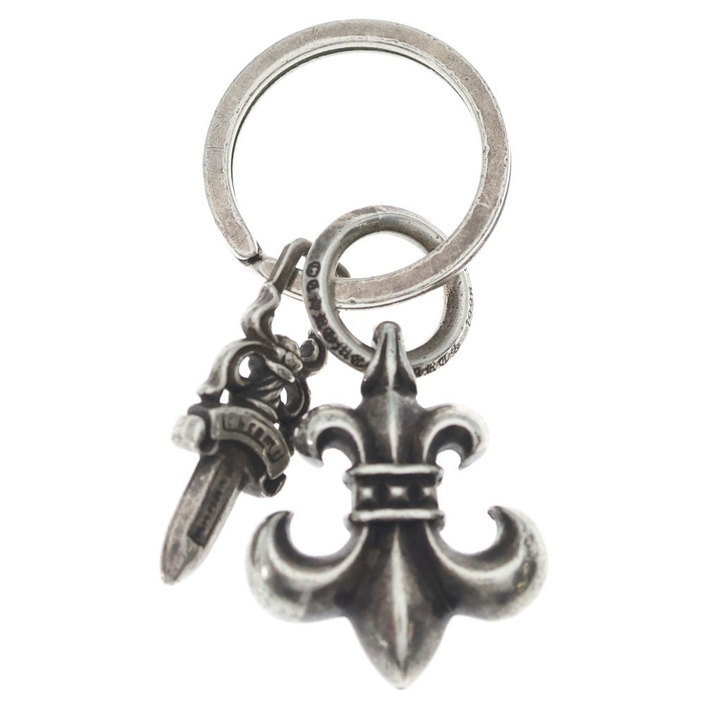 Chrome Hearts Dggr BS Fu Dagger Key Ring Silver — view 2