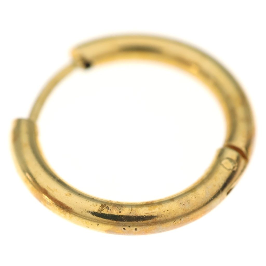 Dolce & Gabbana DC Logo Hoop Earrings Gold Plated — view 6
