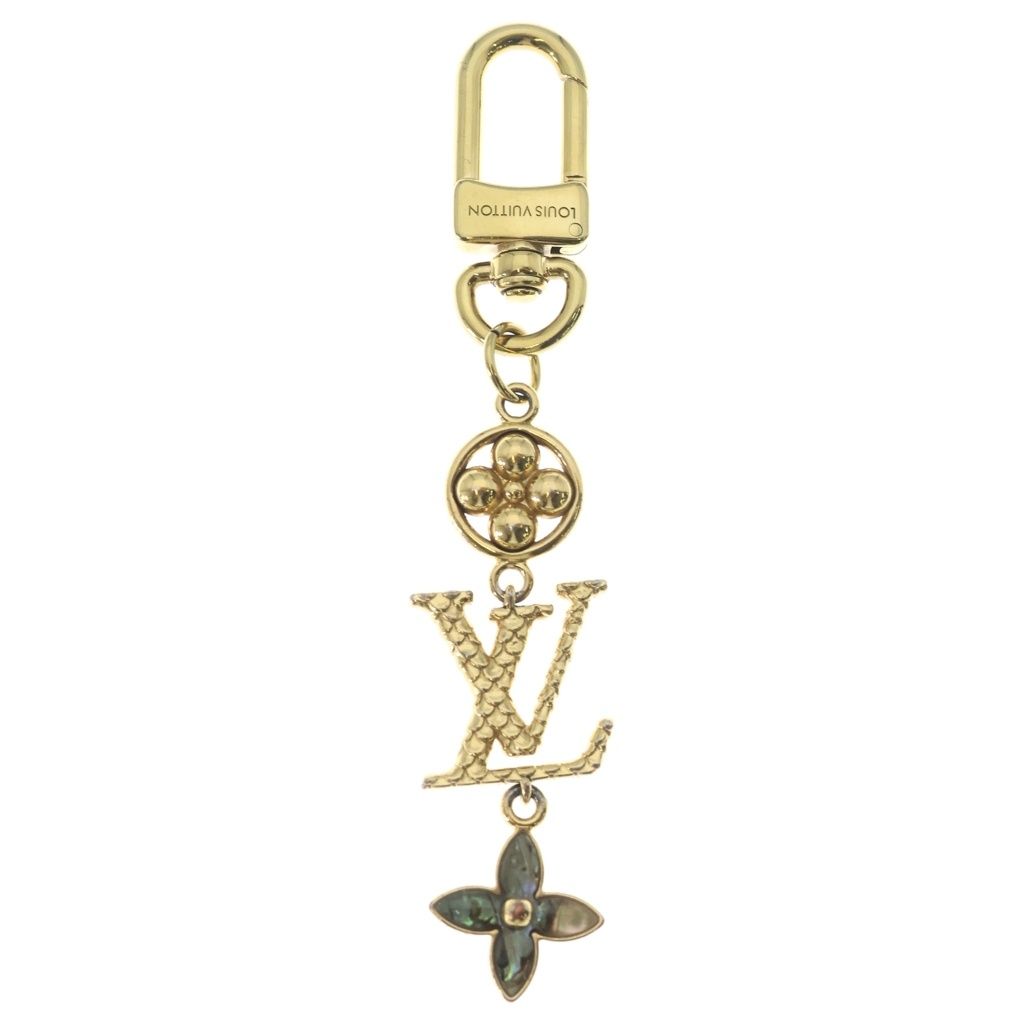 Louis Vuitton LV Wonder of Sea Gold Bag Charm Key Ring Key Holder