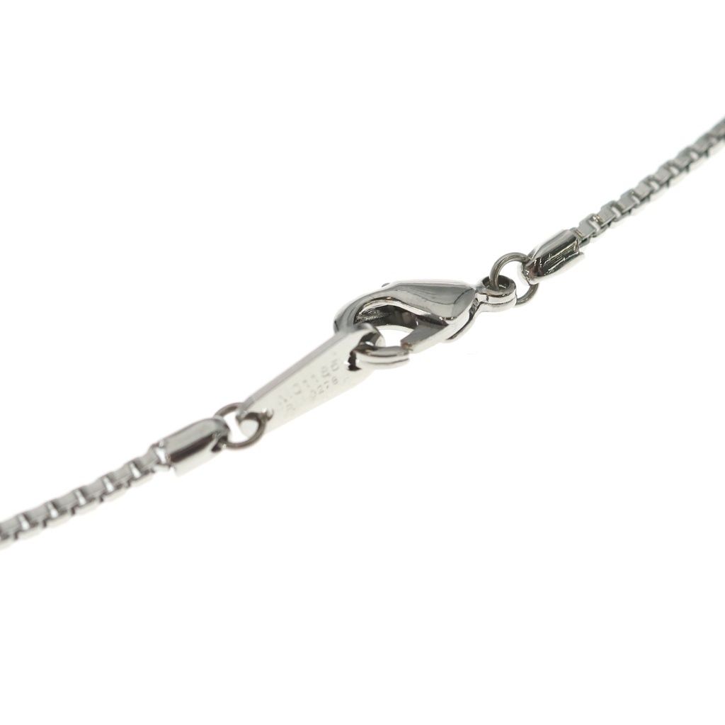 Louis Vuitton Monogram Play Necklace Silver Pendant Chain — view 4