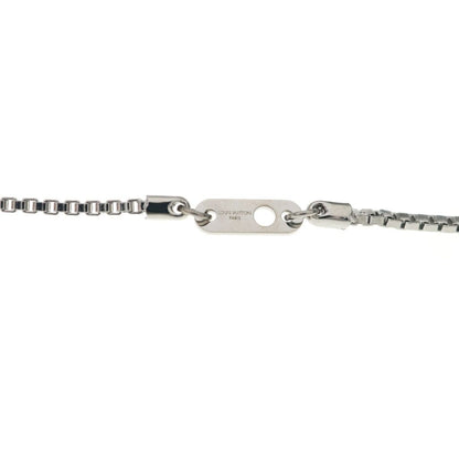 Louis Vuitton Monogram Play Necklace Silver Pendant Chain — view 6