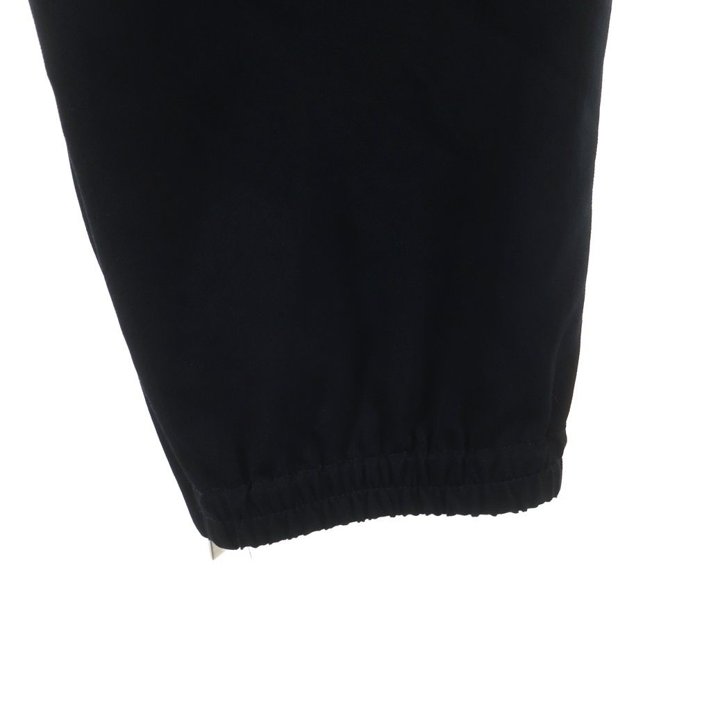 Dior Homme Drawstring Center Slit Hem Zip Easy Trousers Jogger Pants Black — view 6