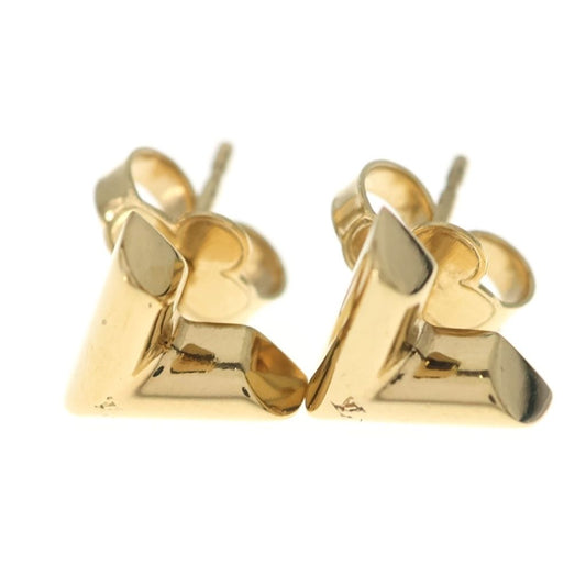 Louis Vuitton Essential Earrings Gold Plated