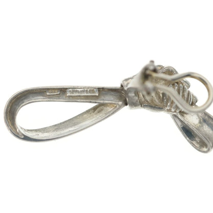 Tiffany & Co Ribbon Earrings Silver — view 5