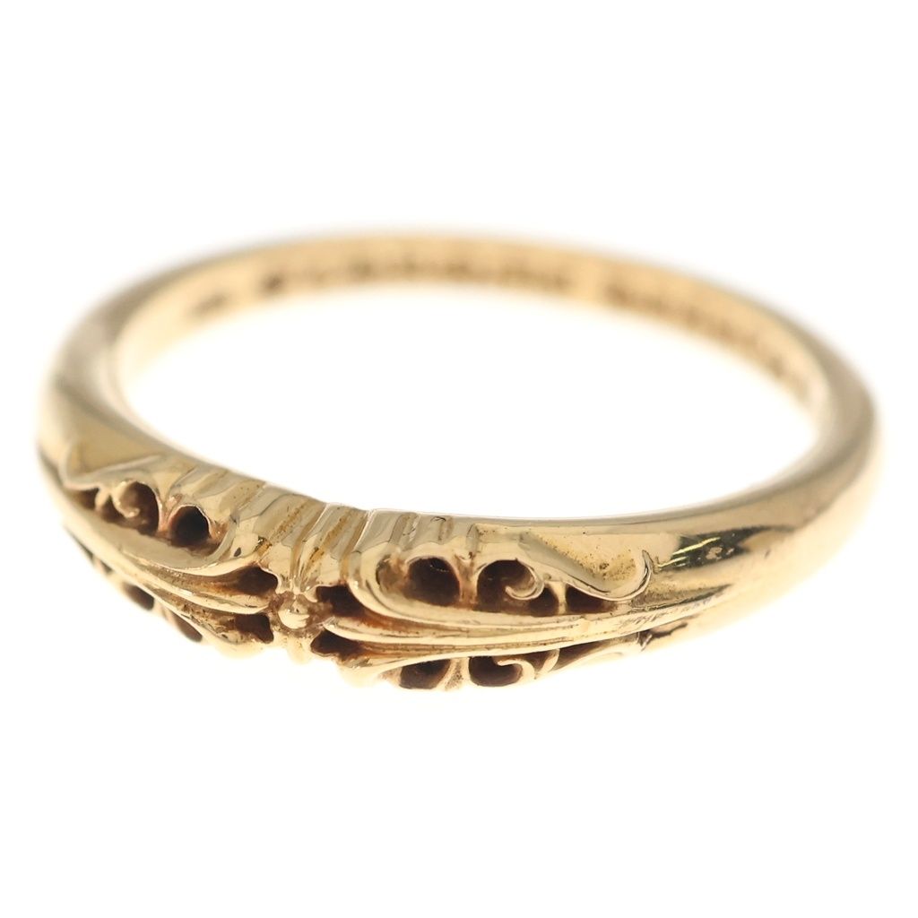 Chrome Hearts 22k Baby Clsc Classic K&t Ring Gold