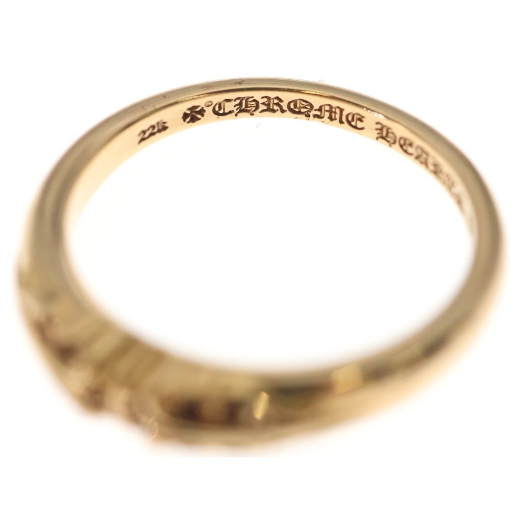 Chrome Hearts 22k Baby Clsc Classic K&t Ring Gold — view 5