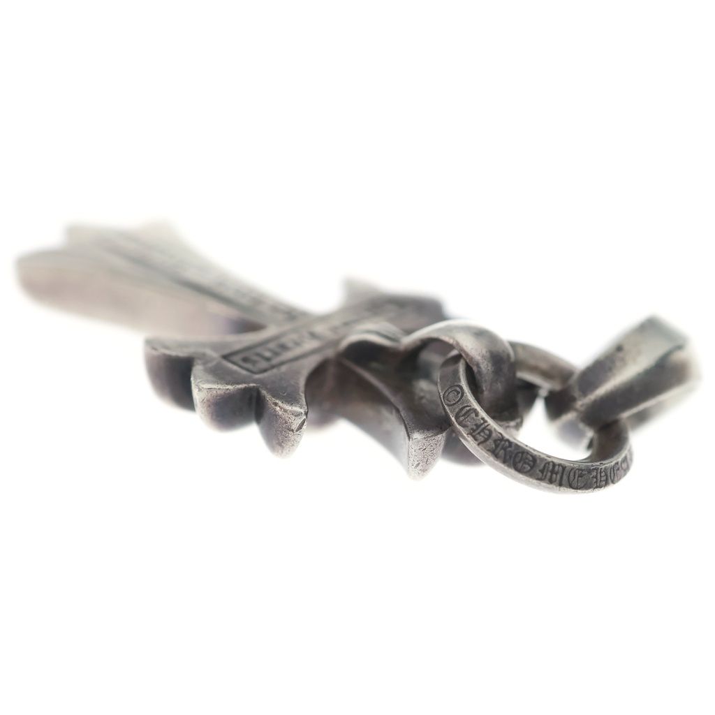 Chrome Hearts CH Crs Sml Bale Small CH Cross Pendant Top Silver — view 6