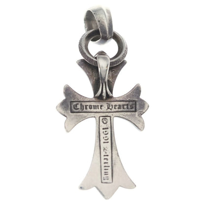 Chrome Hearts CH Crs Sml Bale Small CH Cross Pendant Top Silver — view 2