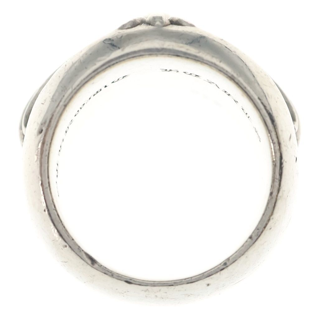 Chrome Hearts Classic Oval Cross Ring Silver — view 6