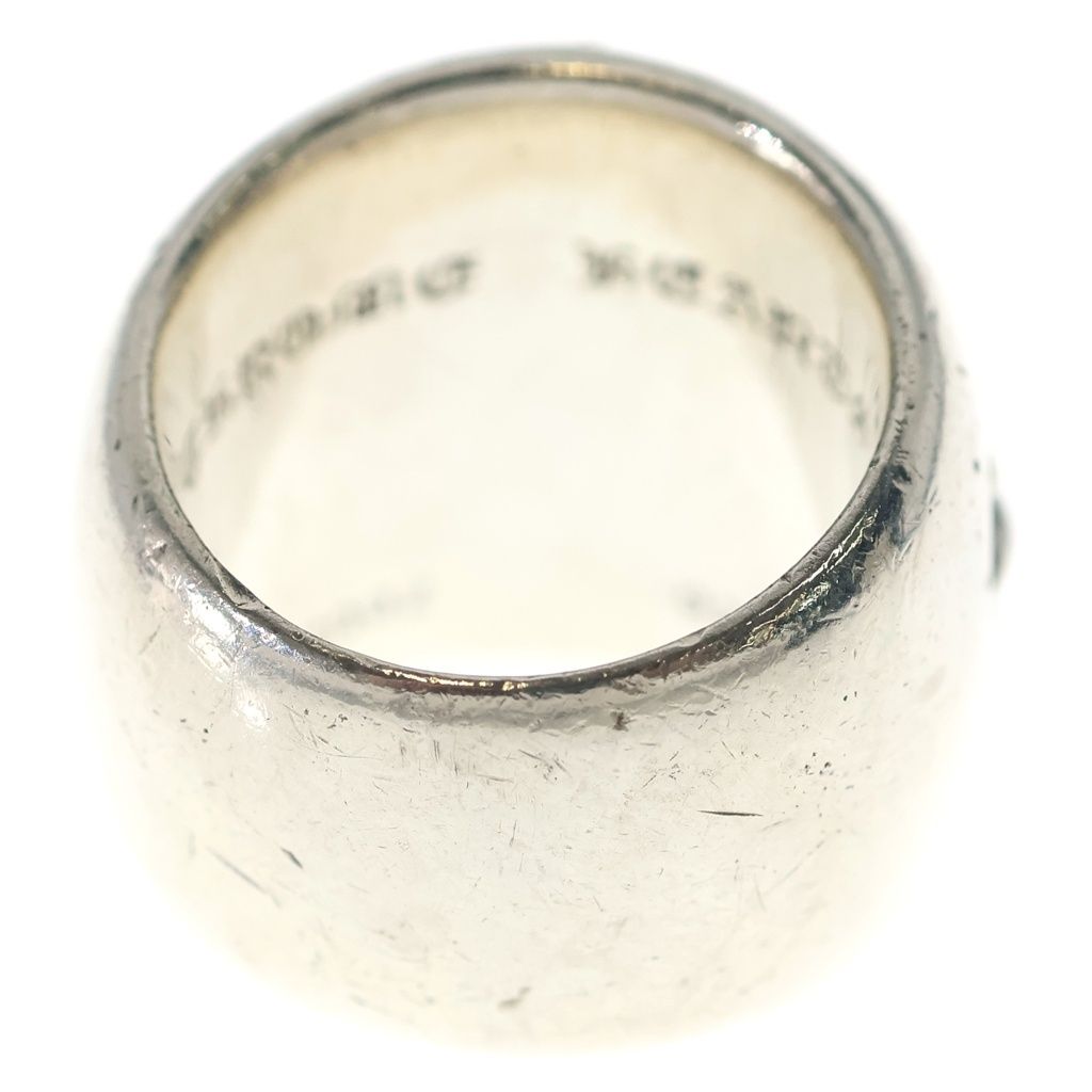 Chrome Hearts Classic Oval Cross Ring Silver — view 2