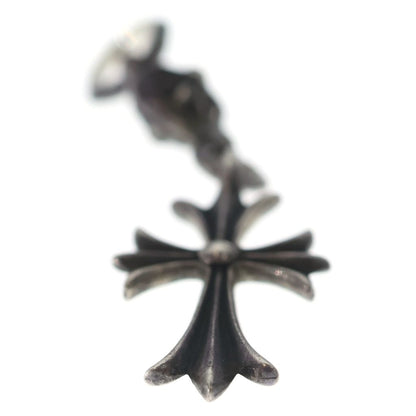 Chrome Hearts Tny CH Crs 1 Ball Tiny CH Cross Charm Pendant Top Silver — view 5