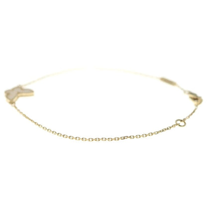 Van Cleef & Arpels Sweet Alhambra Papillon Mother of Pearl Bracelet 18k Yellow — view 4