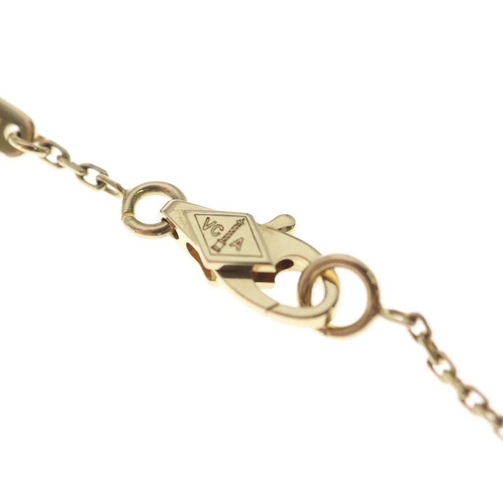 Van Cleef & Arpels Sweet Alhambra Papillon Mother of Pearl Bracelet 18k Yellow — view 5